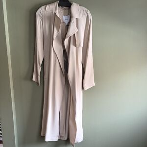 Cuyana Cream Women's Trench Coat